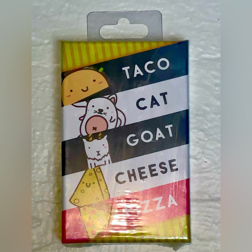 Taco Cat Goat Cheese Pizza Card Game